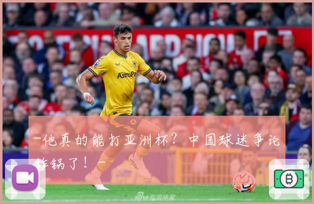 -他真的能打亚洲杯?中国球迷争论炸锅了!-